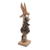 Wood sculpture, 'Hummingbird Flight' - Hand-Carved Flying Hummingbird Jempinis Wood Sculpture thumbail