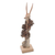 Wood sculpture, 'Hummingbird Flight' - Hand-Carved Flying Hummingbird Jempinis Wood Sculpture (image 2d) thumbail