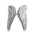 Sterling silver cocktail ring, 'Winged Glory' - Handcrafted Sterling Silver Feathered Wings Ring (image 2e) thumbail