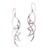 Sterling silver dangle earrings, 'Harmony Branches' - Sterling Silver Tree Harmony Branches Dangle Earrings thumbail
