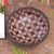 Batik wood decorative bowl, 'Truntum Parade' - Indonesian Batik Wood Decorative Bowl  (image 2) thumbail
