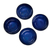 Ceramic bowls, 'Blue Delicious' (set of 4) - Blue Ceramic Soup or Cereal Bowls (Set of 4) from Bali (image 2c) thumbail