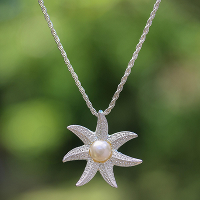 18k Diamond Starfish Pendant | Reve Diamonds