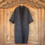 Cotton robe, 'Night Bamboo' - Bamboo Motif Cotton Robe in Grey from Bali (image 2c) thumbail