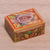 Wood mini jewelry box, 'Serangan Turtle' - Turtle-Themed Wood Mini Jewelry Box from Bali (image 2) thumbail