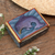 Wood mini jewelry box, 'Lovina Dolphin' - Dolphin-Themed Wood Mini Jewelry Box from Bali (image 2) thumbail
