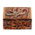 Wood mini jewelry box, 'Gecko Forest' - Gecko-Themed Wood Mini Jewelry Box from Bali (image 2b) thumbail