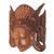 Wood mask, 'Beautiful Sita' - Balinese Handcarved Wood Mask of Sita Wife of Rama (image 2c) thumbail