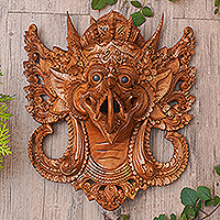 Wood mask, 'Garuda, the Eagle' - Wood mask