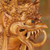 Máscara de madera, 'Garuda, el Águila' - Máscara balinesa de madera tallada a mano de la Deidad Águila Garuda