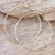 Gold plated sterling silver bangle bracelets, 'Knotted Gold' (pair) - Pair of 18k Gold Plated Sterling Silver Bangle Bracelets (image 2) thumbail