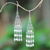 Aretes candelabro de perlas cultivadas - Aretes tipo candelabro de perlas cultivadas elaborados en Bali
