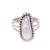 Cultured pearl cocktail ring, 'Laut Princess' - Cultured Pearl Sterling Silver Dot Motif Cocktail Ring thumbail