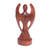 Wood sculpture, 'Baby Guardian' - Hand-Carved Suar Wood Baby Guardian Angel Sculpture thumbail