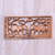 Wood relief panel, 'Elephant Woods' - Elephants Among Trees Hand Carved Wood Relief Panel (image 2b) thumbail