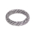Sterling silver band ring, 'Magic Weave' - Weave Motif Sterling Silver Band Ring from Bali (image 2a) thumbail