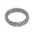 Sterling silver band ring, 'Magic Weave' - Weave Motif Sterling Silver Band Ring from Bali (image 2c) thumbail