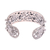 Multi-gemstone cuff bracelet, 'Dazzling Butterflies' - Multi-Gemstone and Sterling Silver Butterflies Cuff Bracelet (image 2e) thumbail