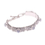 Rainbow moonstone link bracelet, 'Moonlight Mystery' - Rainbow Moonstone and Sterling Silver Link Bracelet (image 2d) thumbail