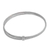 Sterling silver bangle bracelet, 'Endless Link' - Sterling Silver Bangle Bracelet with Four Bands from Bali