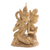 Wood sculpture, 'Romantic Rama and Sita' - Hand-Carved Wood Sculpture of Rama and Sita from Bali (image 2b) thumbail