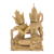 Wood sculpture, 'Romantic Rama and Sita' - Hand-Carved Wood Sculpture of Rama and Sita from Bali (image 2c) thumbail