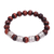 Men's tiger's eye beaded stretch bracelet, 'Sunrise Bark' - Men's Tiger's Eye Beaded Stretch Bracelet from Bali (image 2a) thumbail