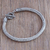 Men's sterling silver chain bracelet, 'Masculine Naga' - Men's Sterling Silver Naga Chain Bracelet from Bali (image 2b) thumbail