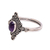Amethyst cocktail ring, 'Daydream Temple' - Handcrafted Amethyst Cocktail Ring from Bali (image 2d) thumbail