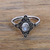Moonstone cocktail ring, 'Daydream Temple' - Handcrafted Moonstone Cocktail Ring from Bali (image 2) thumbail