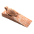 Wood door stopper, 'Distressed Baby Turtle' - Distressed Baby Turtle Suar Wood Door Stopper from Bali (image 2c) thumbail