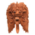 Wood mask, 'Evil Queen Rangda' - Bali Evil Queen Rangda Hand Carved Wood Mask (image 2a) thumbail