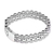 Men's sterling silver link bracelet, 'Celuk Power' - Men's Sterling Silver Link Bracelet from Bali
