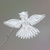 Sterling silver filigree brooch, 'Little Garuda' - Handcrafted Sterling Silver Garuda Filigree Bird Brooch