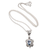 Blue topaz pendant necklace, 'Jepun Turtle' - Blue Topaz Turtle Pendant Necklace from Bali (image 2c) thumbail