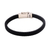 Leather braided wristband bracelet, 'Remember Good Times' - Unisex Braided Leather Wristband Bracelet from Bali (image 2d) thumbail