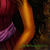 'In Flowers' - Signed Painting of a Woman with Flowers from Java (image 2c) thumbail