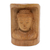 Wood sculpture, 'Buddha Relief' - Hand-Carved Crocodile Wood Buddha Sculpture from Bali thumbail