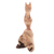 Wood figurine, 'Seahorse' - Hand-Carved Wood Seahorse Figurine from Bali (image 2d) thumbail