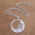 Sterling silver filigree pendant necklace, 'Elegant Virgo' - Sterling Silver Filigree Virgo Necklace from Java (image 2c) thumbail