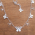 Sterling silver filigree link necklace, 'Loving Butterfly' - Sterling Silver Filigree Butterfly Necklace from Java (image 2b) thumbail