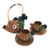 Ceramic tea set, 'Timang Trout' (set for 2) - Handcrafted Javanese Fish Theme Ceramic Tea Set for Two (image 2a) thumbail