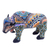 Polymer clay figurine, 'Bison' - Colorful Polymer Clay Bison Figurine from Bali (image 2e) thumbail