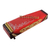 Wood decorative miniature zither, 'Red Zither' - Wood Decorative Miniature Zither in Red from Java