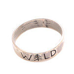 Sterling silver band ring, 'Wild Soul' - Sterling Silver Band Ring Crafted in Bali