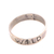 Sterling silver band ring, 'Wild Soul' - Sterling Silver Band Ring Crafted in Bali (image 2a) thumbail