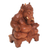 Escultura de madera - Escultura de Ganesha de madera de suar tradicional hecha a mano de Bali