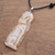 Bone pendant necklace, 'Wolf Howl' - Wolf-Themed Bone Pendant Necklace from Bali (image 2c) thumbail