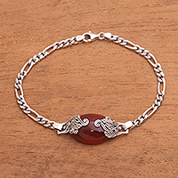 Featured review for Carnelian pendant bracelet, Growing in the Morning