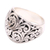 Sterling silver domed ring, 'Sunda Forest' - Handcrafted Sterling Silver Swirling Vine Forest Domed Ring (image 2e) thumbail